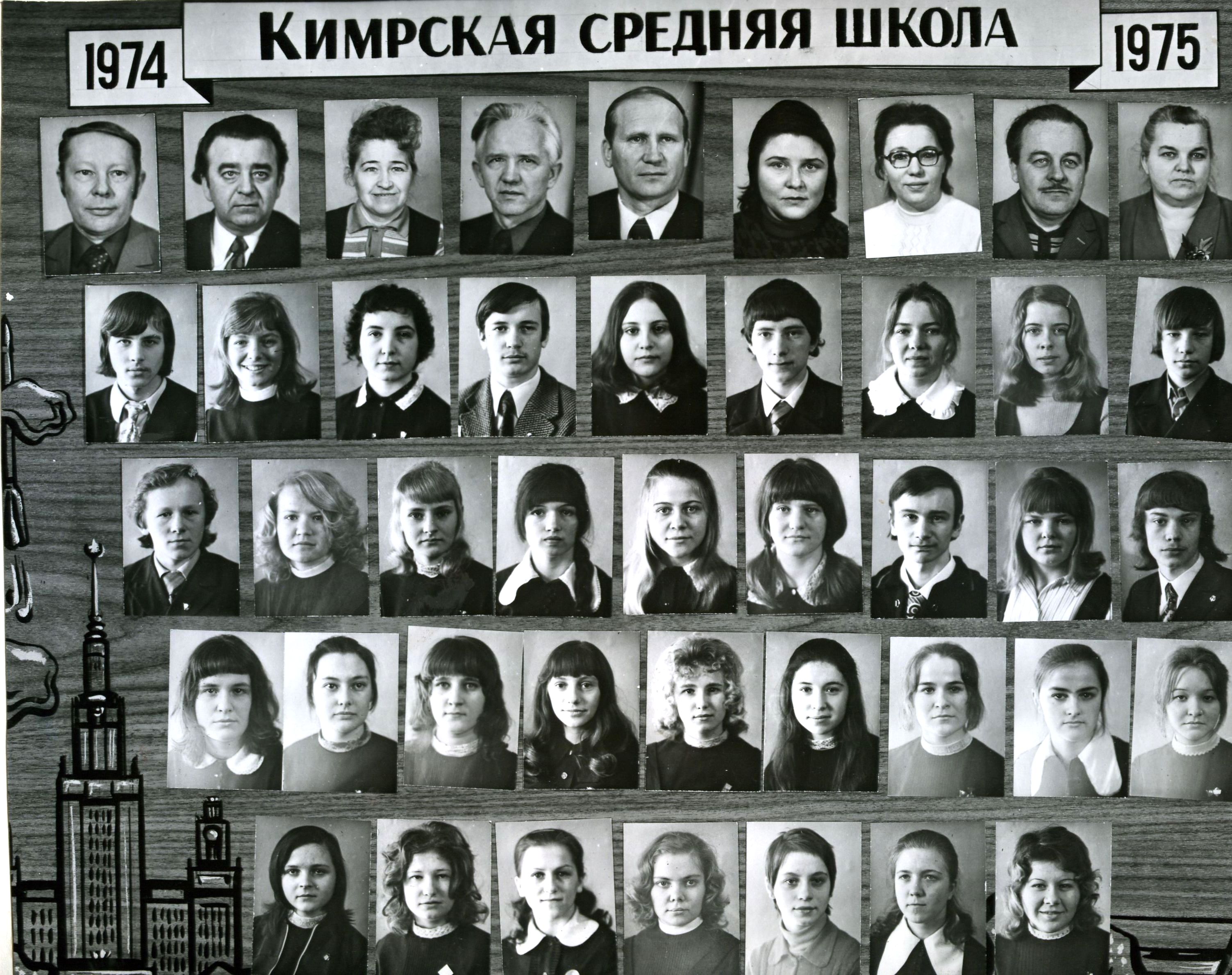 Школа Фото 1975 Год